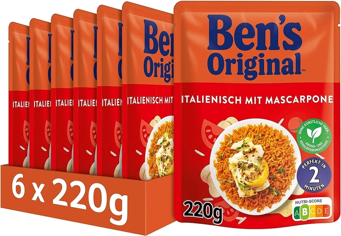 Ben's Original Express Reis Italienisch Італійський Рис з Маскарпоне 220 г 1 шт