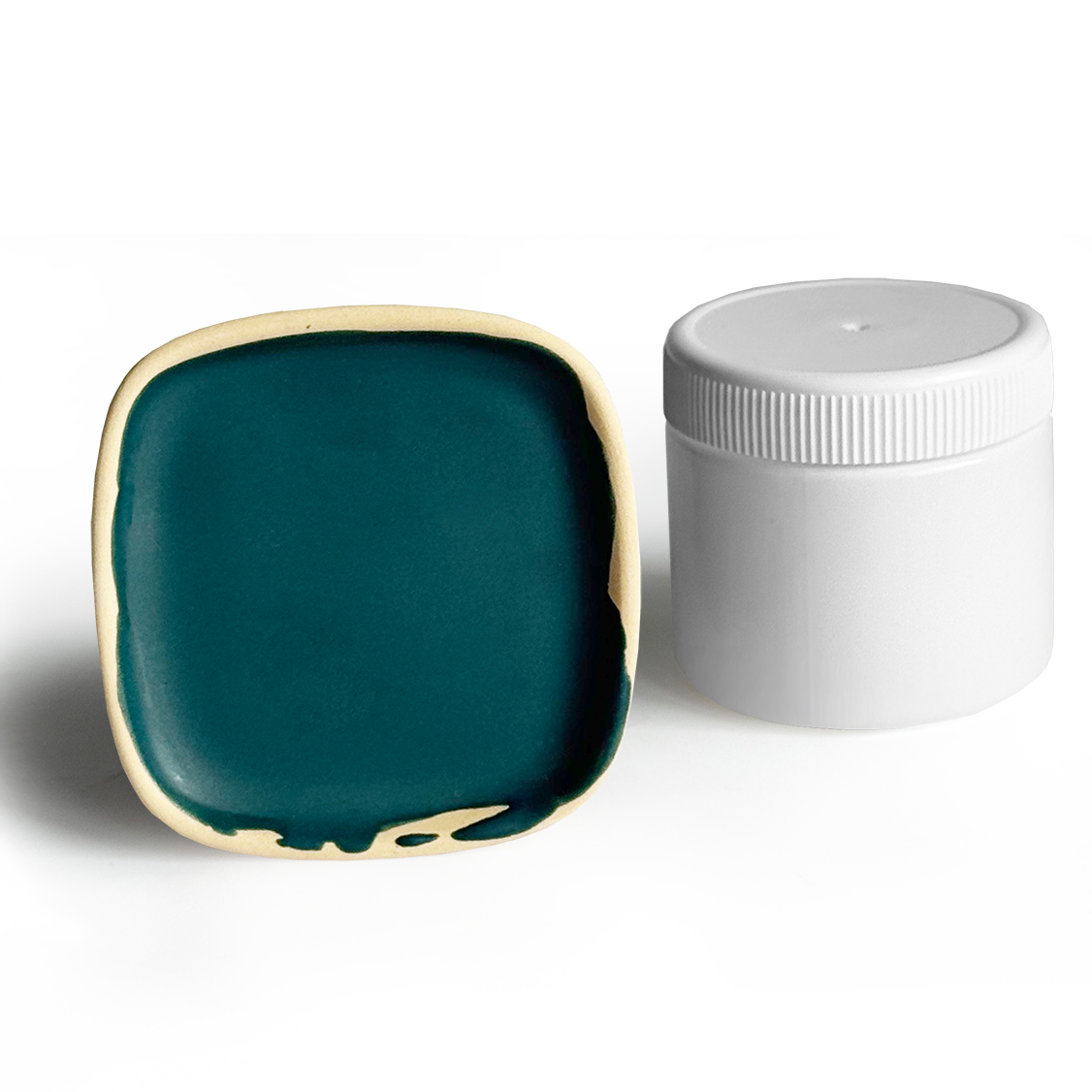 Глазур для кераміки матова зелений | 1020 - 1100 C