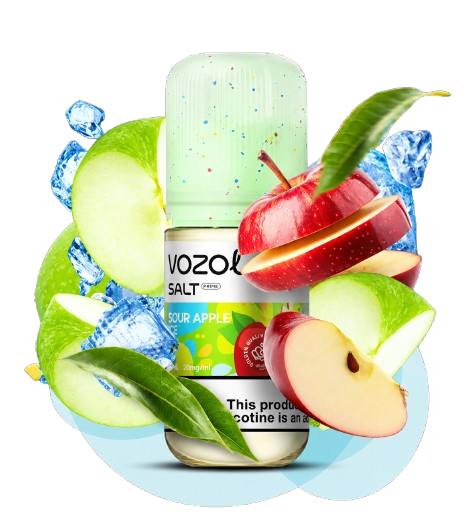 VozoІ рідина 30 ml 50 mg Sour Apple Ice - Кисле Яблуко Лід