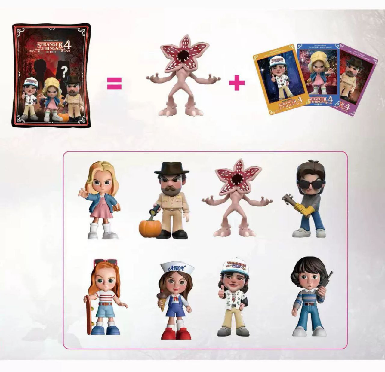 Фігурка сюрприз Дивні дива, Stranger Things (випадкова), 1 шт