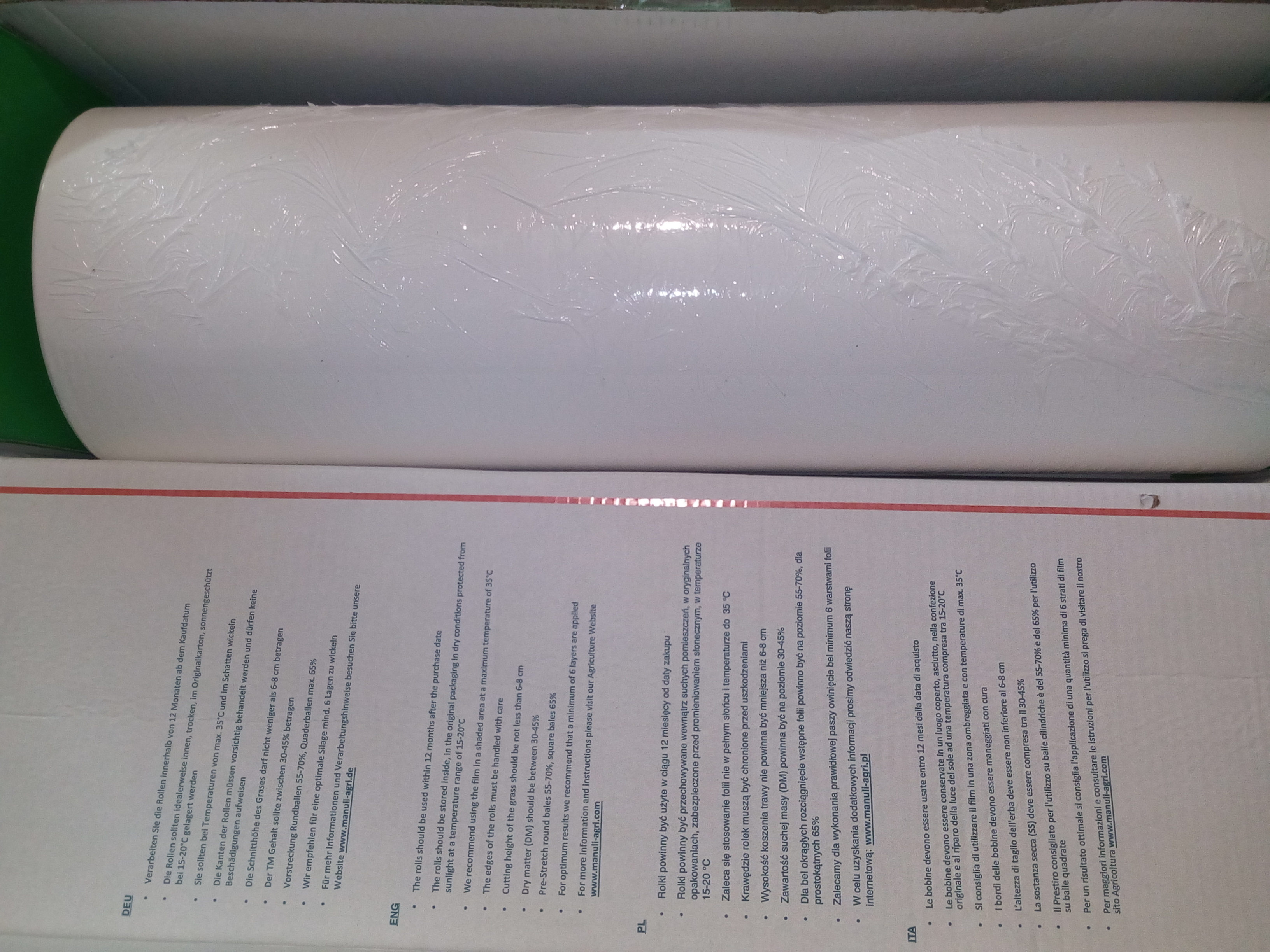 Стрейч плівка для сінажування Agriflex Evolution