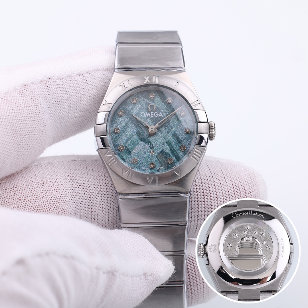 Omega women 123.10.24.60.57.005 Constellation Quartz 24mm