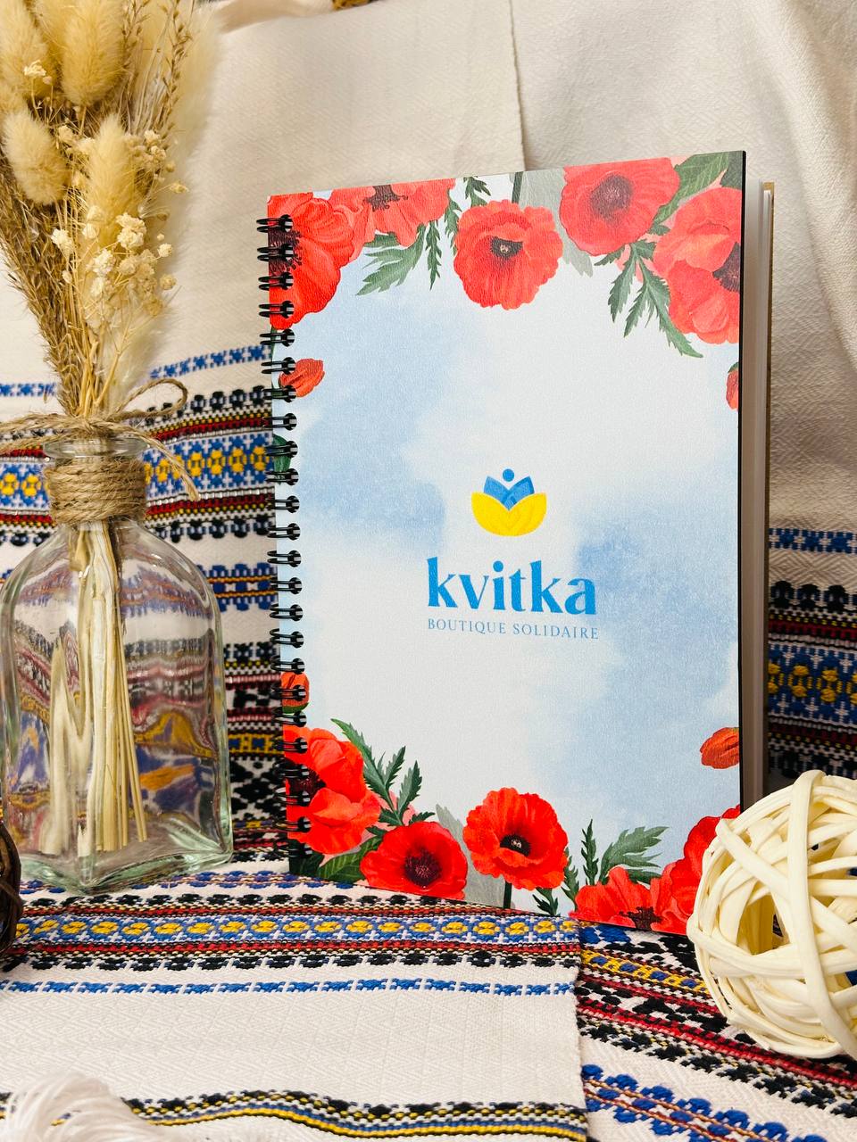 Блокнот "Макове небо" | Carnet "Ciel de coquelicots"