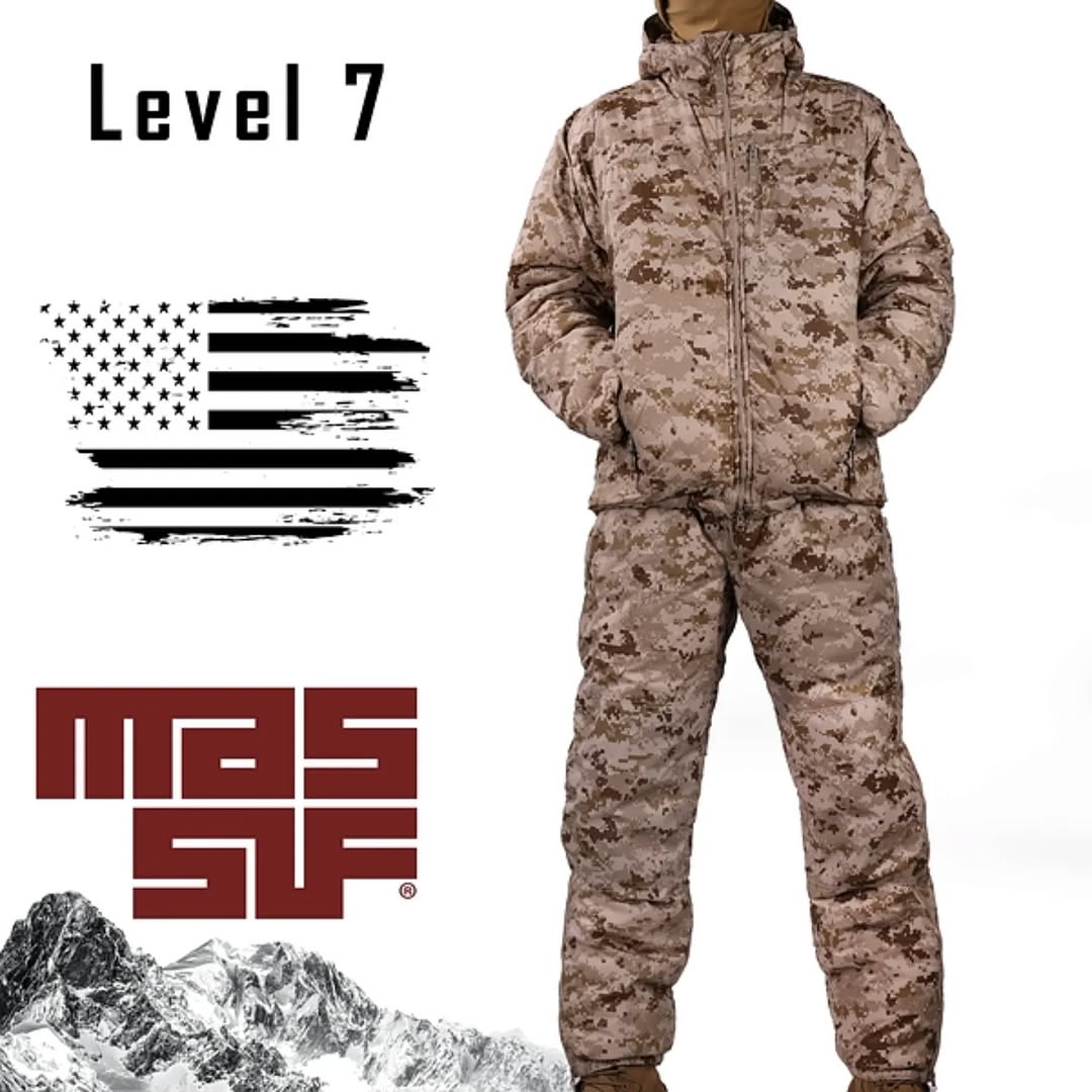 Оригінальна зимова куртка Спецназу ВМС США "MASSIF PCU LEVEL 7 TYPE 1 AOR1" від американського преміум бренду "MASSIF".