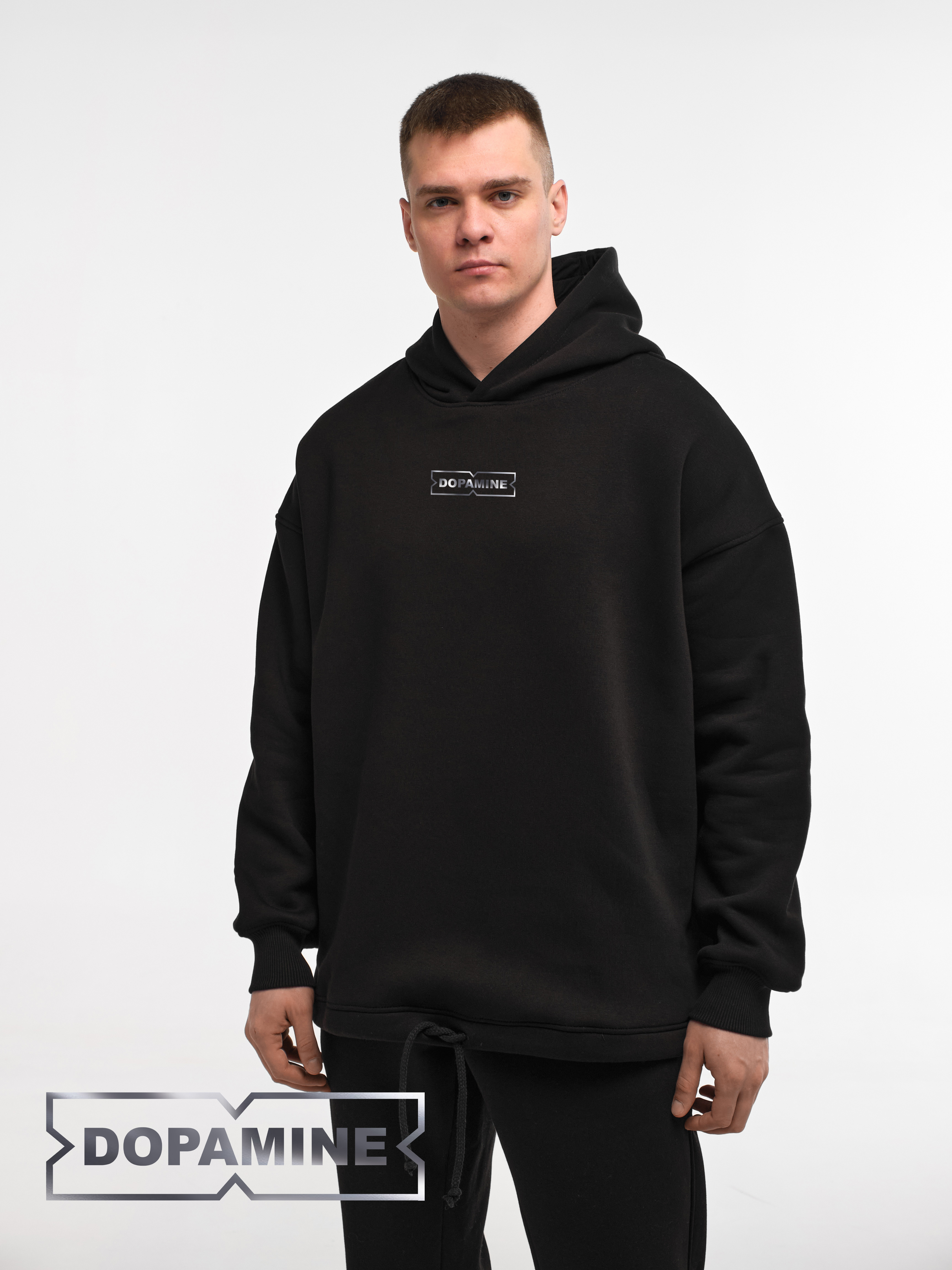 HOODIE "DOPAMINE" | LACE | BLACK EMOTION | XH2