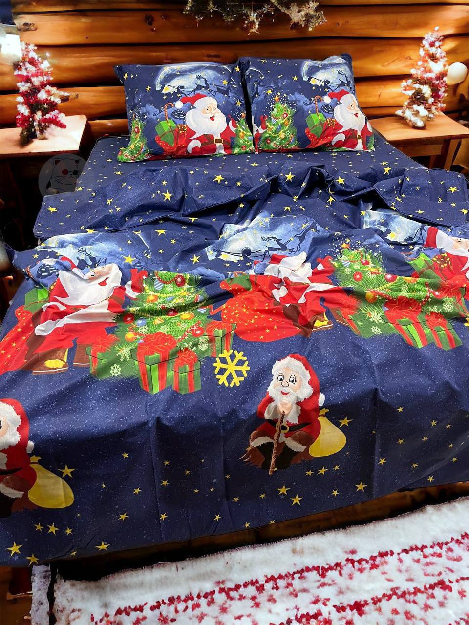 SALE Постільна білизна новорічні Диво ЄВРО