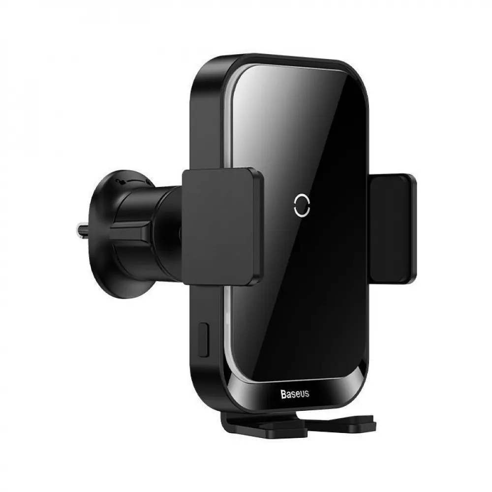 Автомобільний тримач з Бездротовим ЗП Baseus Halo Electric 15W