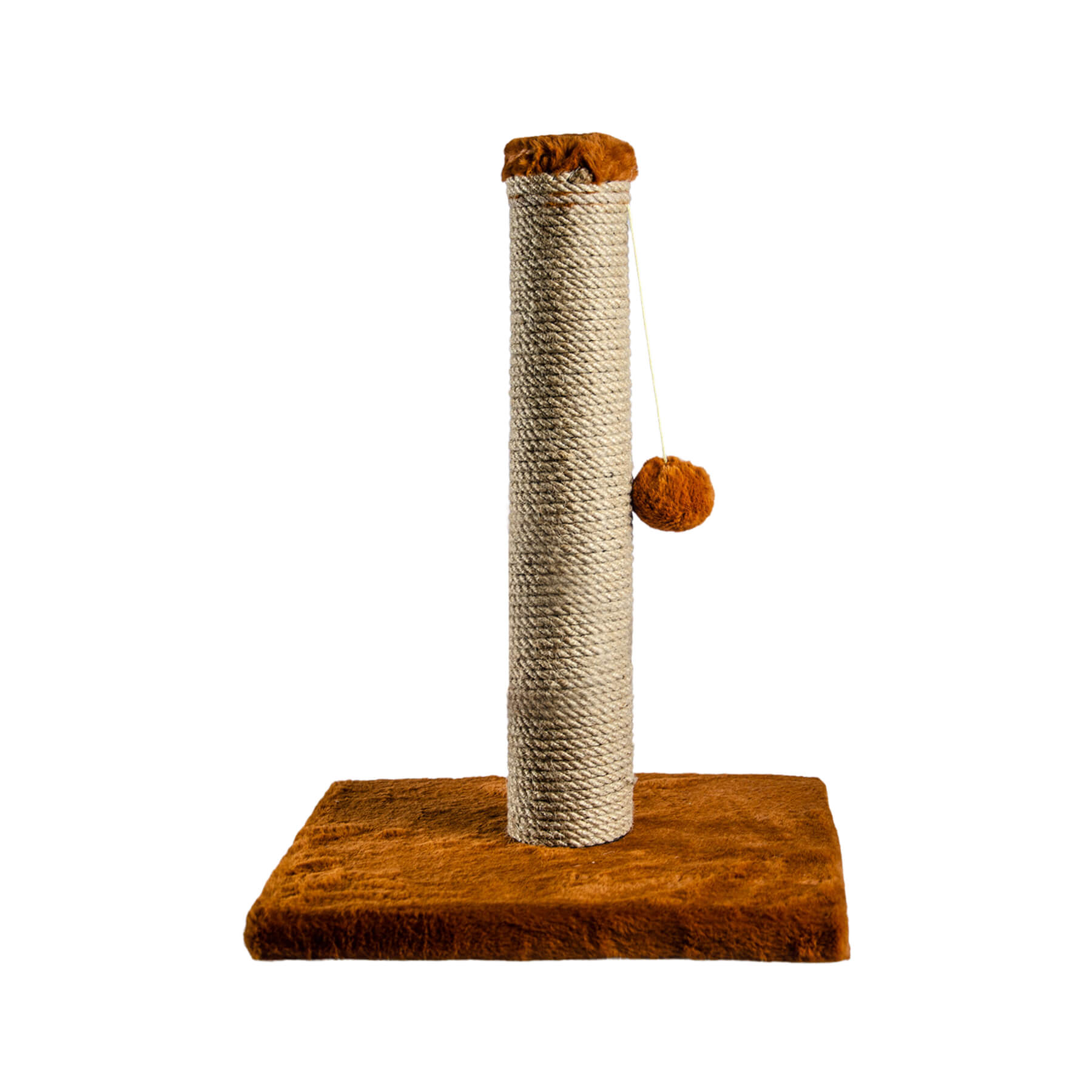 Дряпка Зоосет Малюк (платф.-30х30 см, висота - 42 см) в асортименті, джут