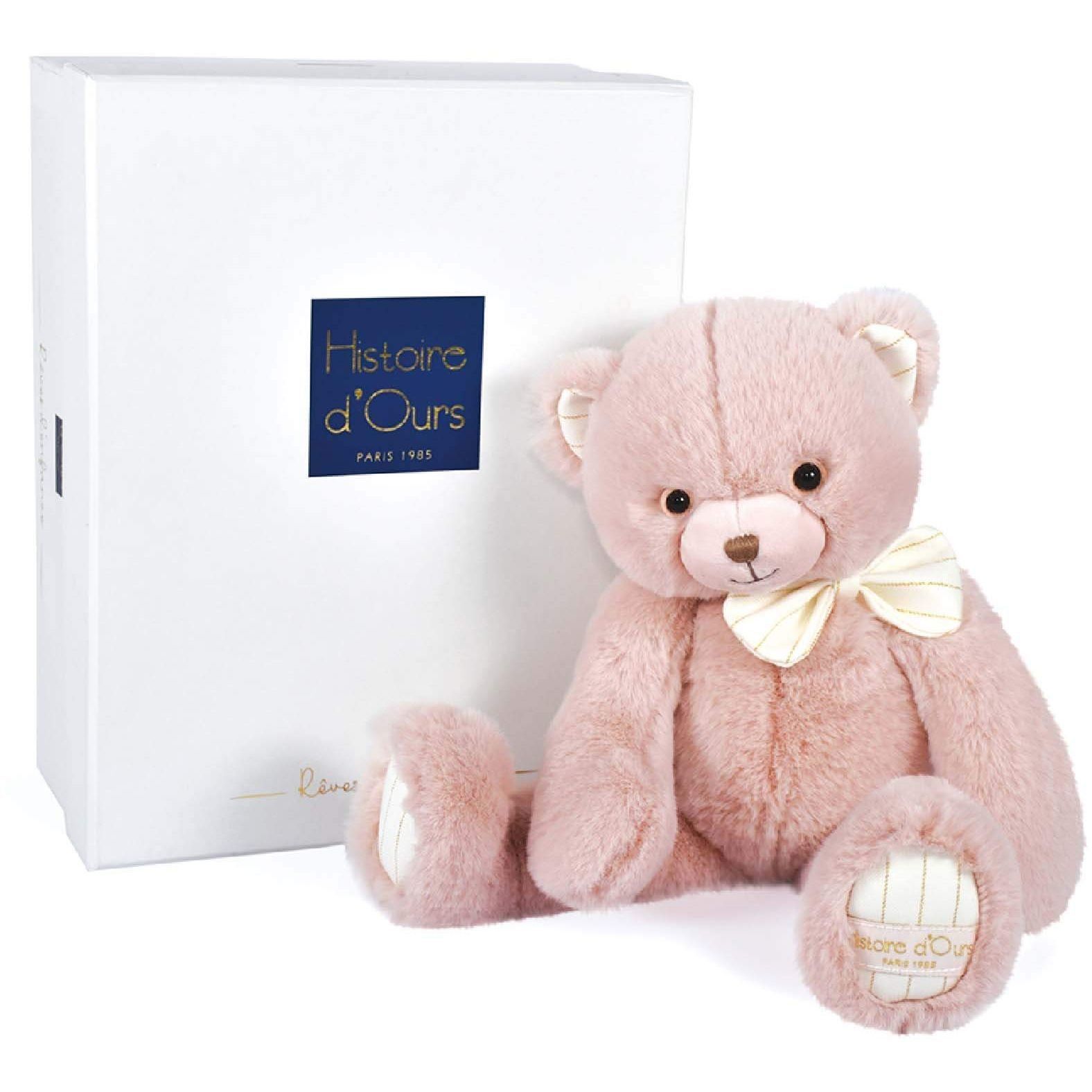 М’яка іграшка DouDou Ведмідь 30 см рожевий