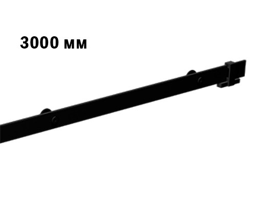 Направляюча Mantion ROC Design 3000 мм, чорна матова