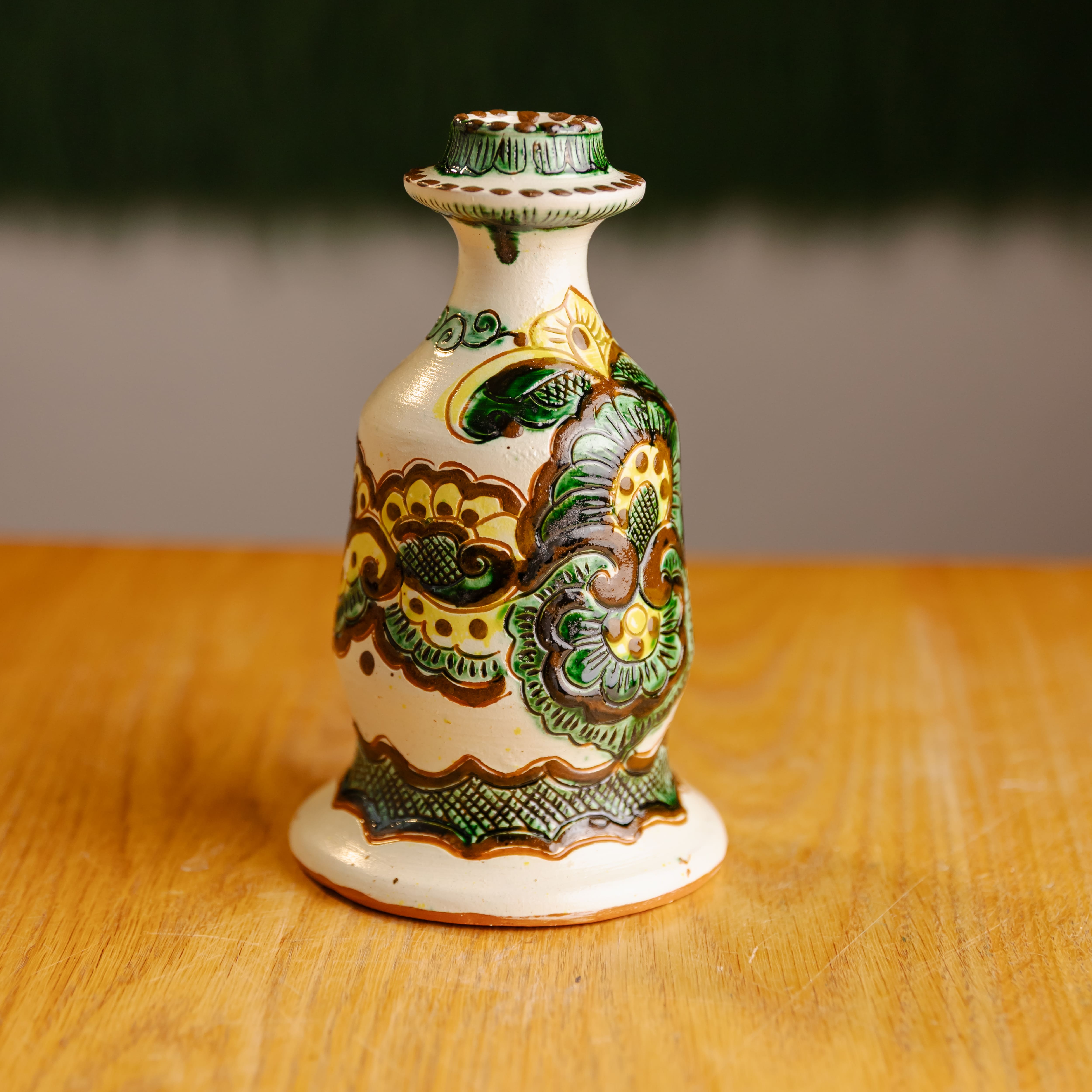Свічник "Квіточки", 17 см