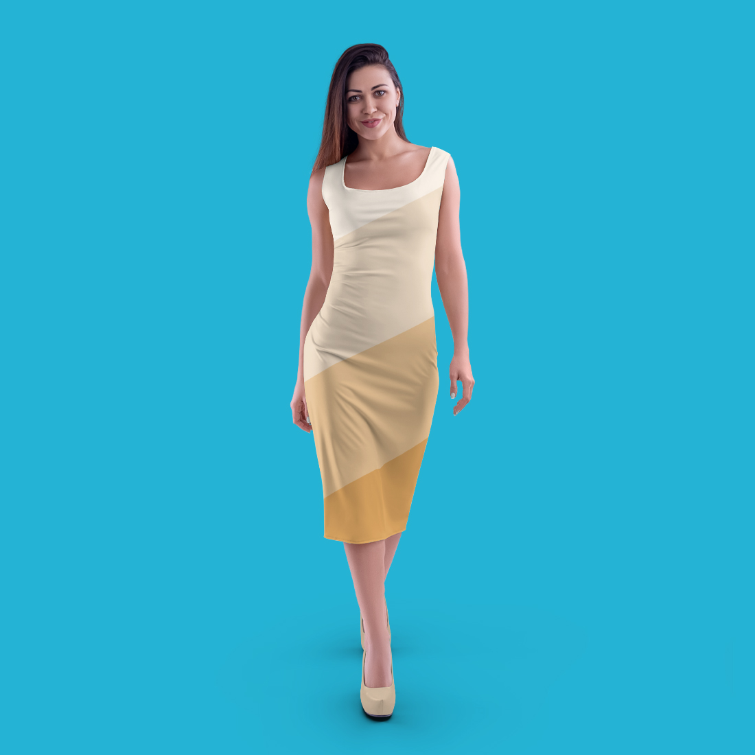 11 Women's Tight Dress Mockups