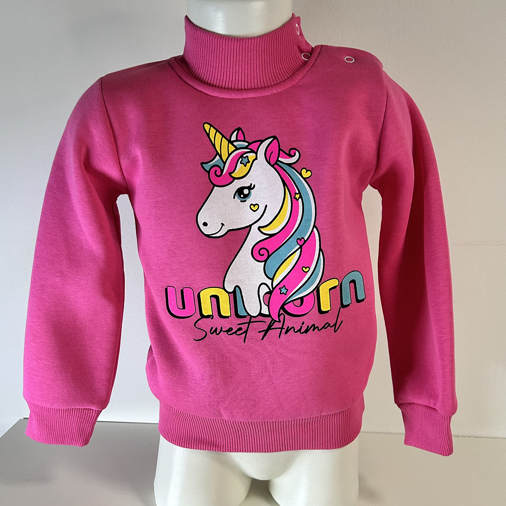 Теплий гольф на флісі для дівчат 1-4роки