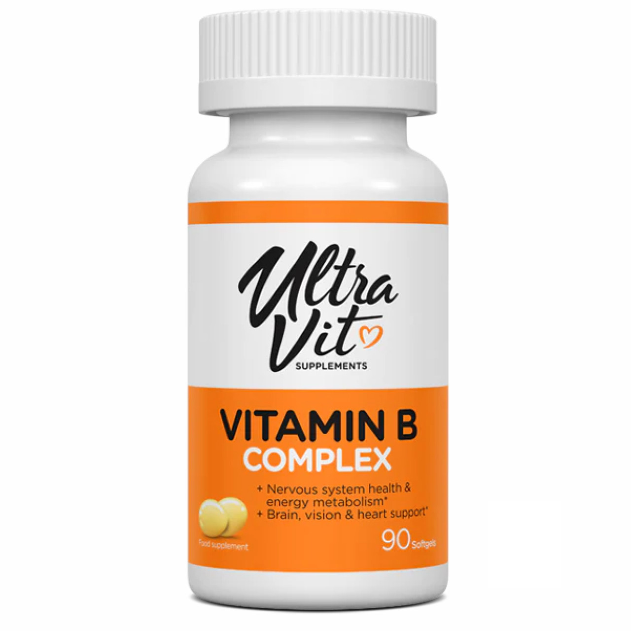 Вітамін В комплекс, Vitamin B complex - 90 softgels