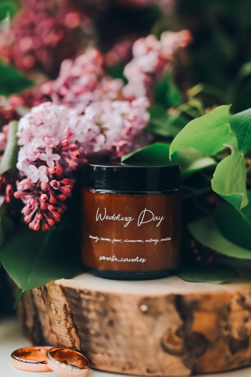Свічка "День весілля"