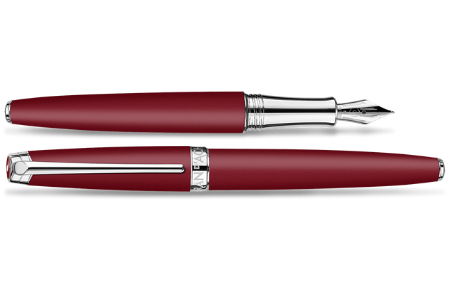 Подарункова коробка з пір’яною ручкою LÉMAN™ Bordeaux