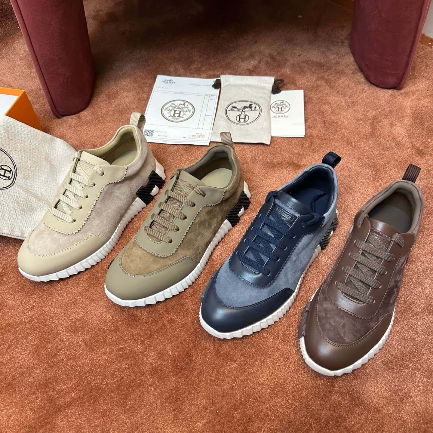 Hermes кросівки