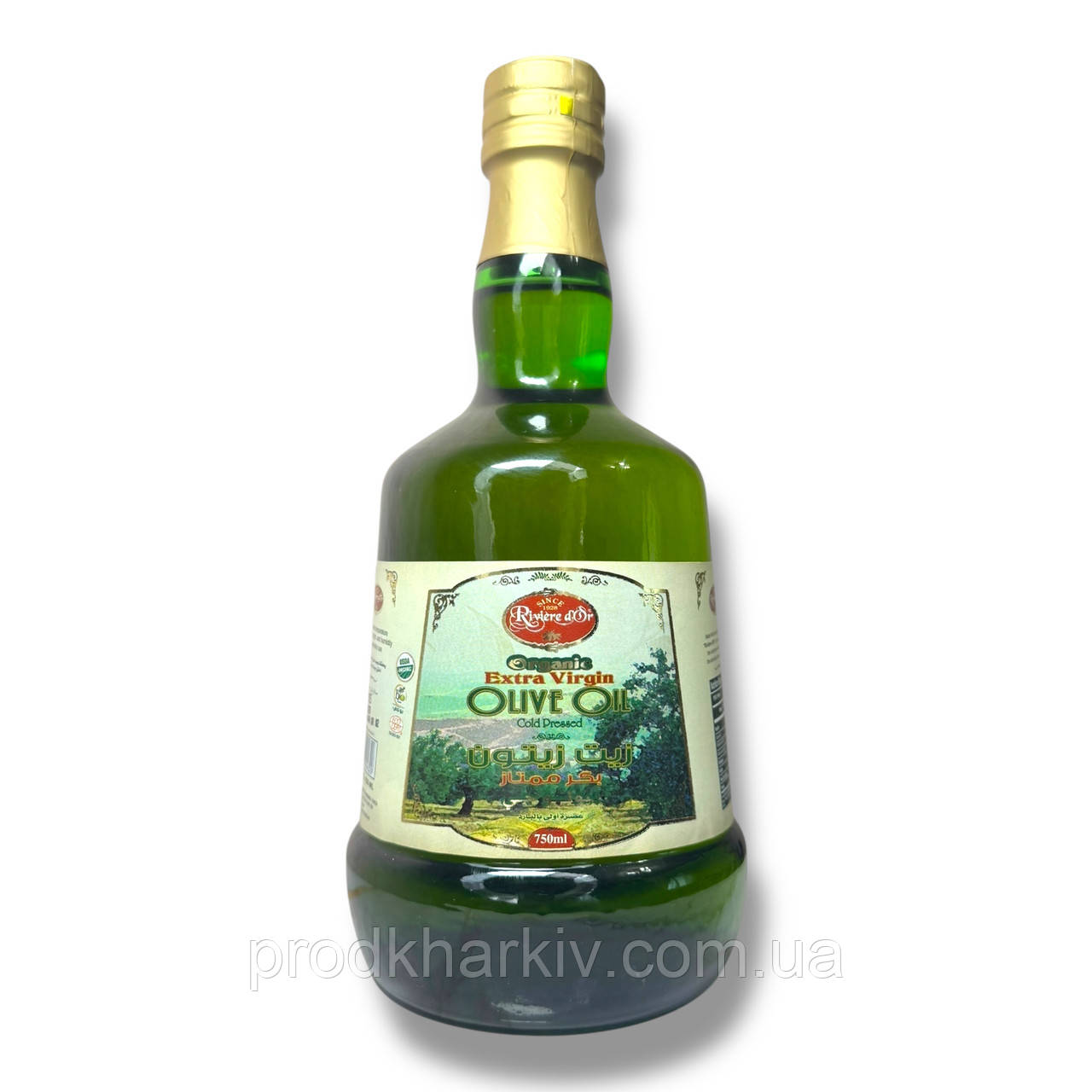 Оливкова олія Riviere D'or Organic Extra Virgin 750 мл глечик