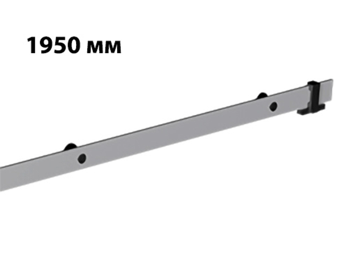 Направляюча Mantion ROC Design 1950 мм, сіра матова