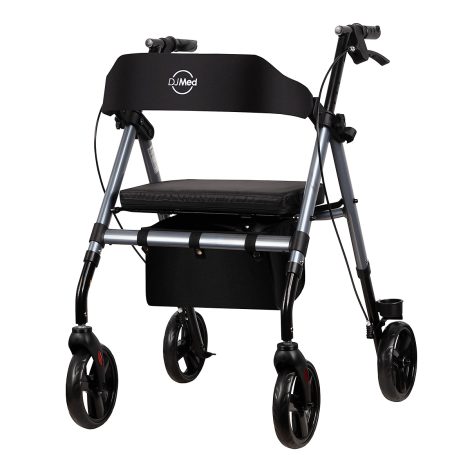 Classic Rollator, Mobility Walker - Midnight