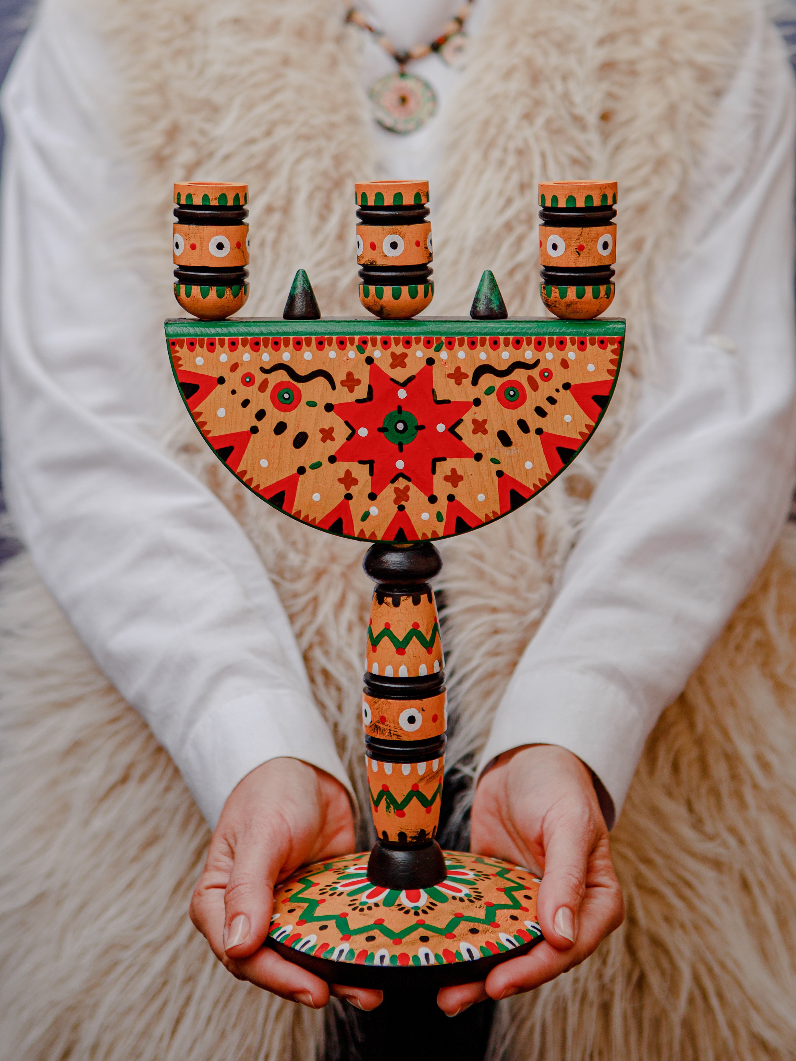 Свічник "Жовтий"