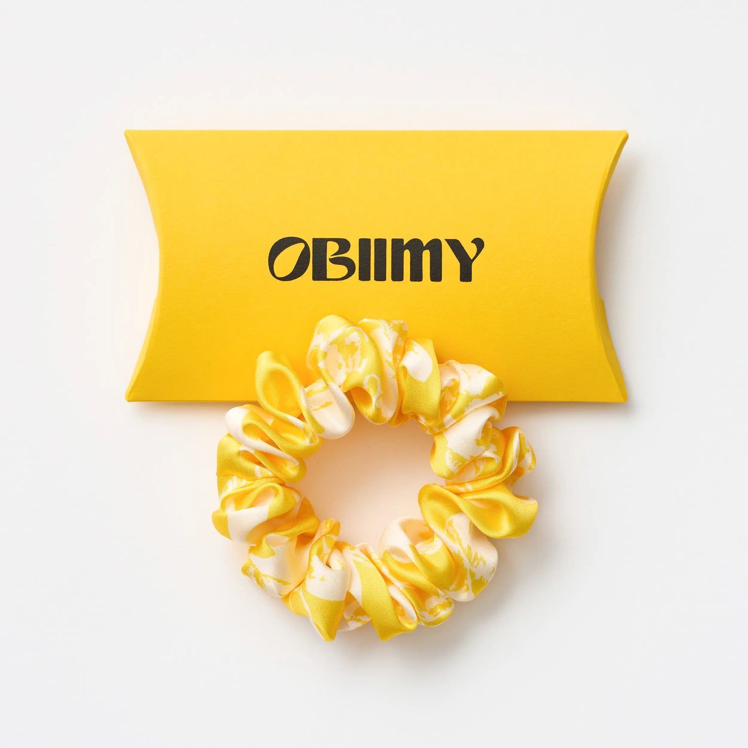 Шовкова резинка для волосся «Спокуса» від Obiimy