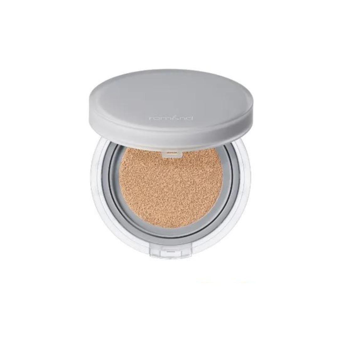 Матовий кушон у бежевому відтінку Rom&nd Nu Zero Cushion 04 Beige 23 SPF24 PA++