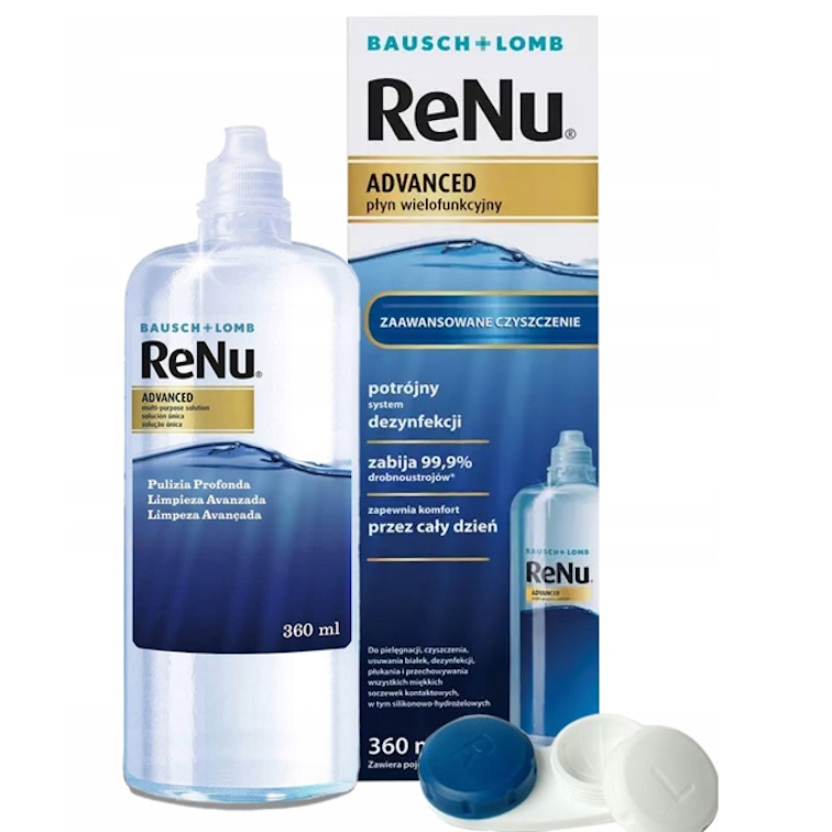 РОЗЧИН ДЛЯ КОНТАКТНИХ ЛІНЗ BAUSCH & LOMB RENU ADVANCED