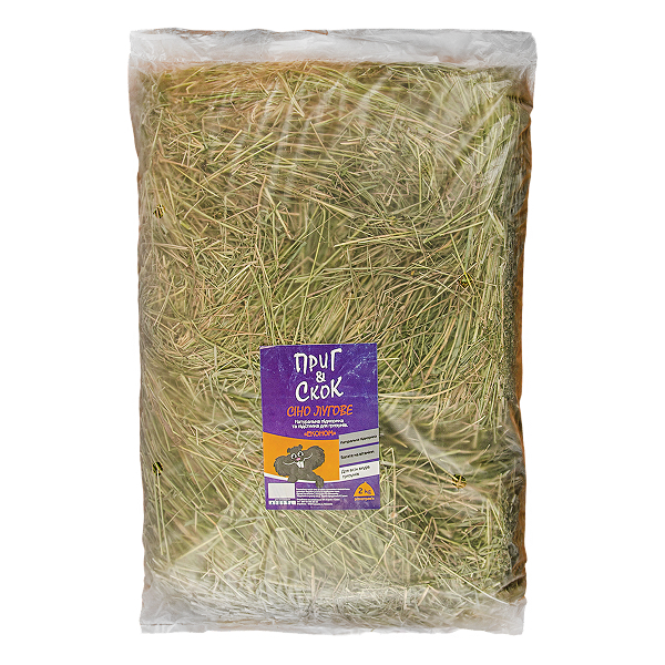 Сіно лугове Стриб і Скок (різнотрав'я) Економ 2 кг