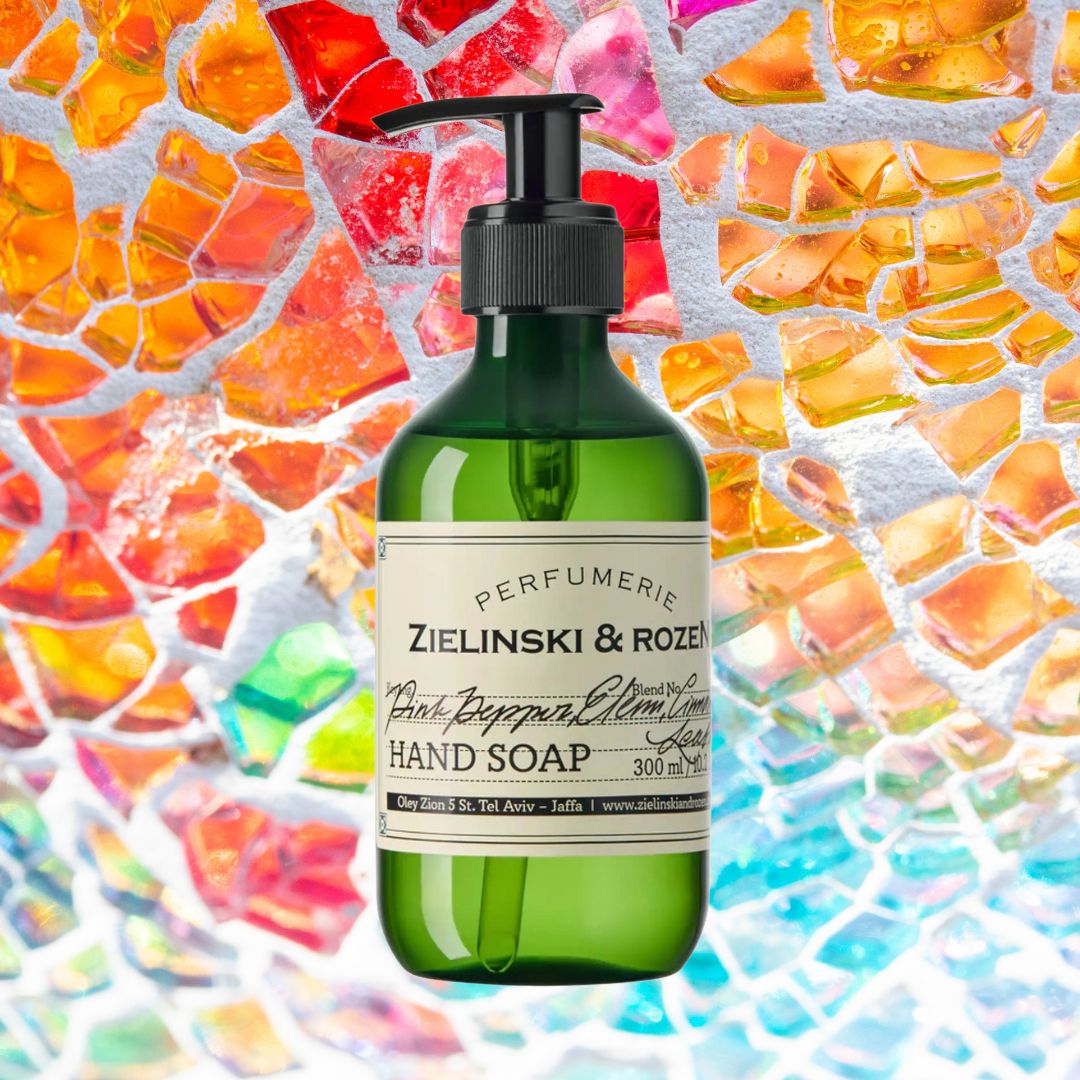Рідке мило для рук Pink Pepper, Elemi, Cinnamon, Leather Zielinski & Rozen 300мл