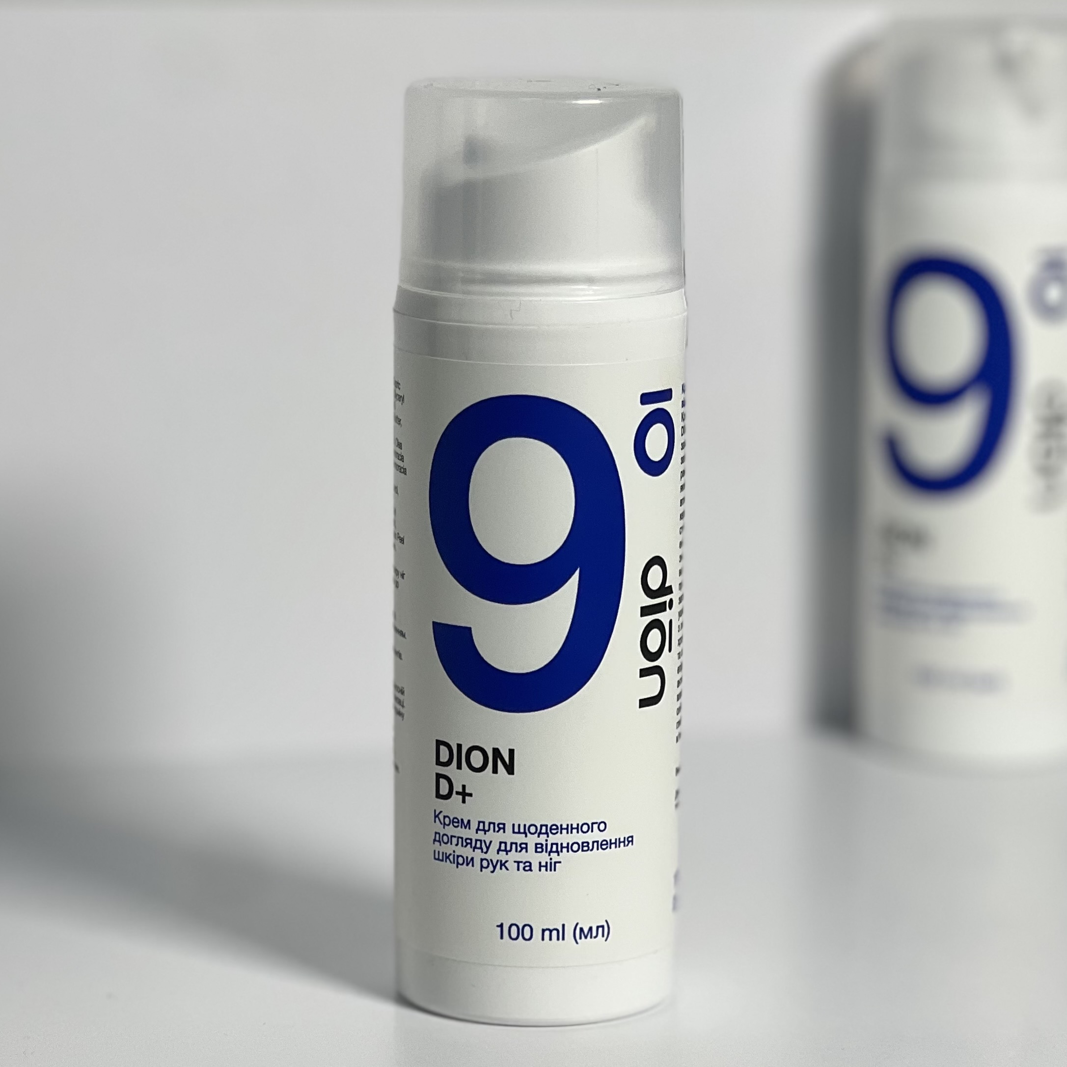 DION D+ № 9 Dion | Крем для щоденного догляду для відновлення шкіри рук та ніг від Dion