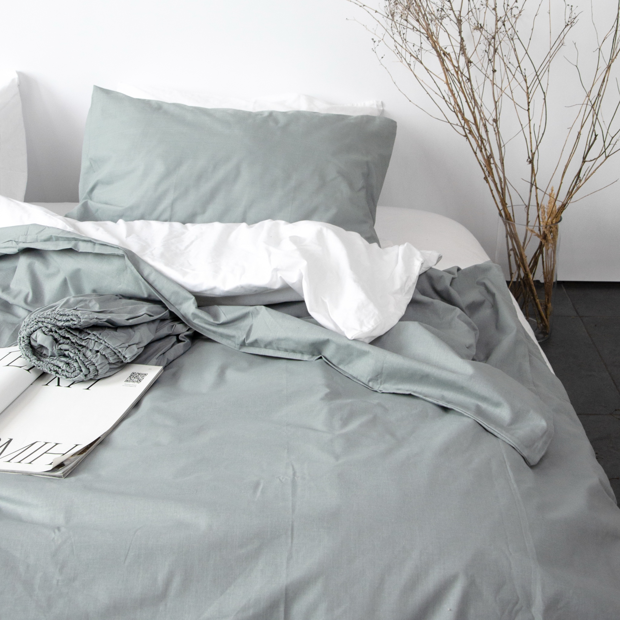 Постільний комплект Матова 100% бавовна Айсберг
