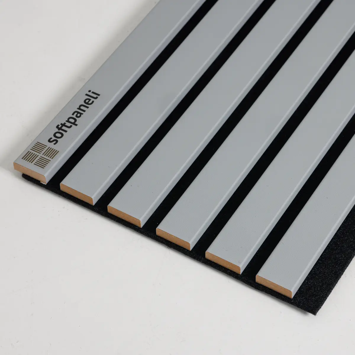 Стінова акустична панель softpaneli 29х280 см колір Сірий