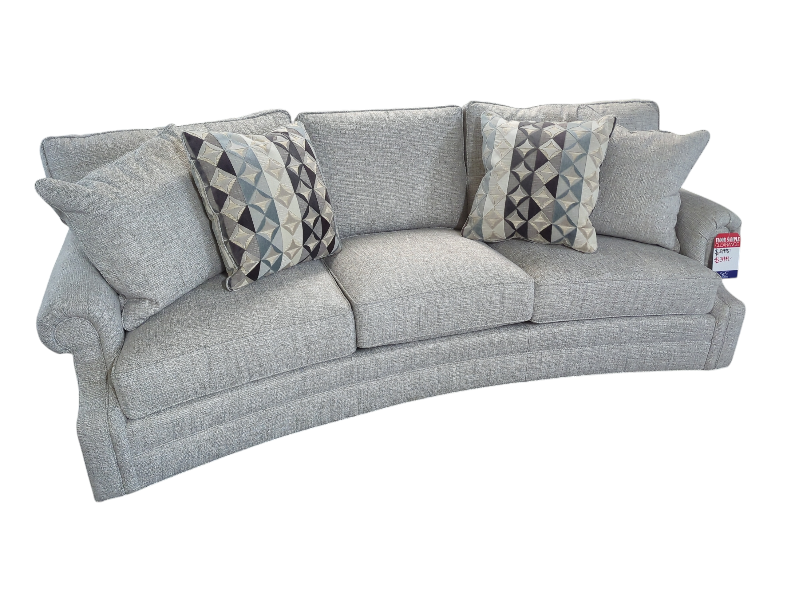 Century Cornerstone Curved Sofa