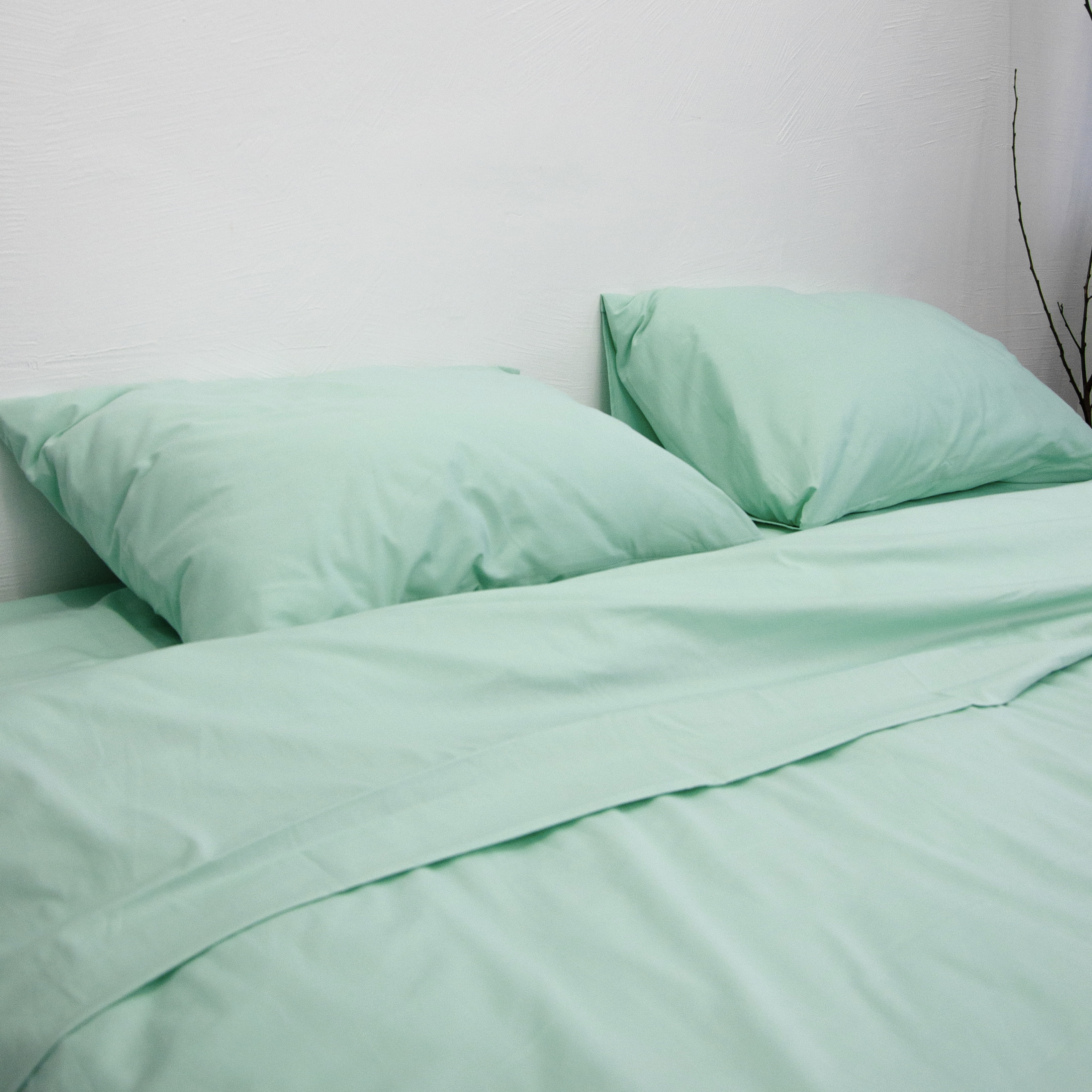 Постільний комплект Сатин Ментол