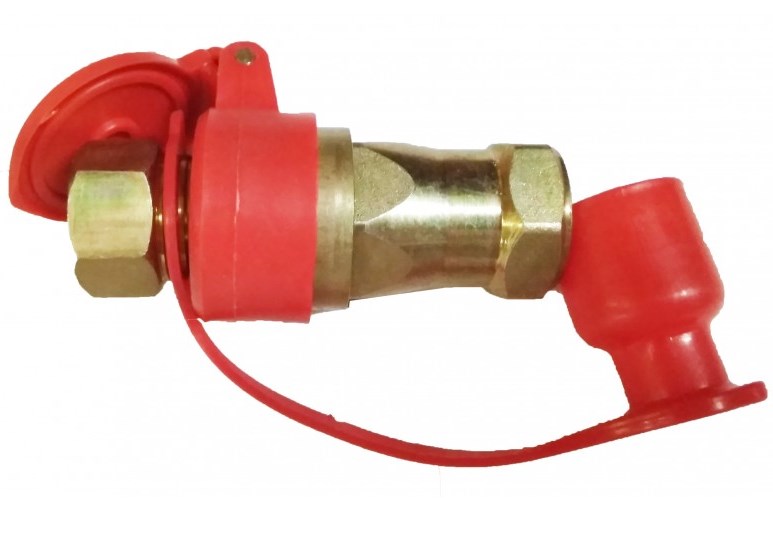 Пневмороз’єм причепа M22 EKERSAN (євро клапан, червоний)
