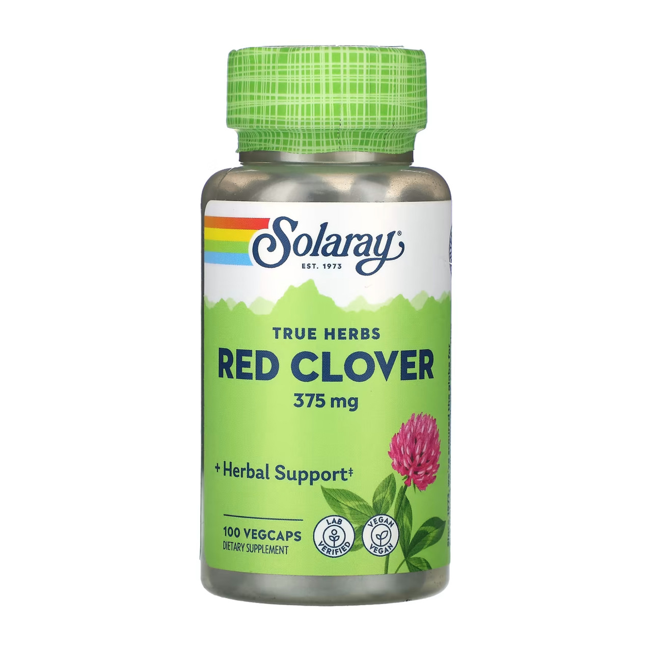 Червона Конюшина, Red Clover Blossom 375mg - 100 vcaps