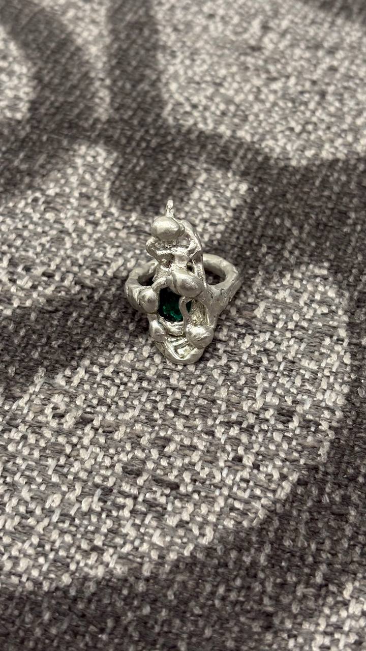 Кільце “Зелений Фіаніт” від Lova Jwrl