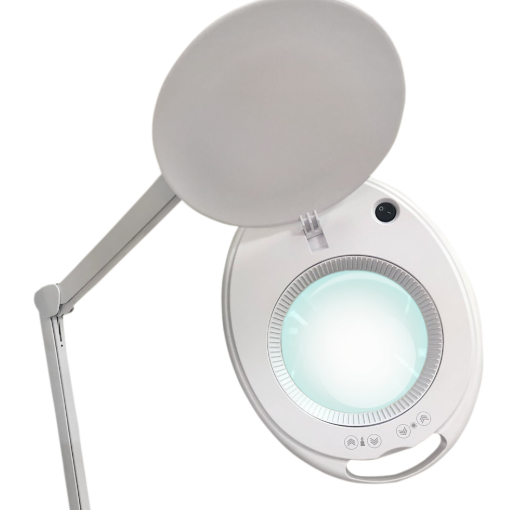 ЛАМПА-ЛУПА 6027K-H-8 60 SMD LED “холодне” та “тепле” світло 1-12W 3D