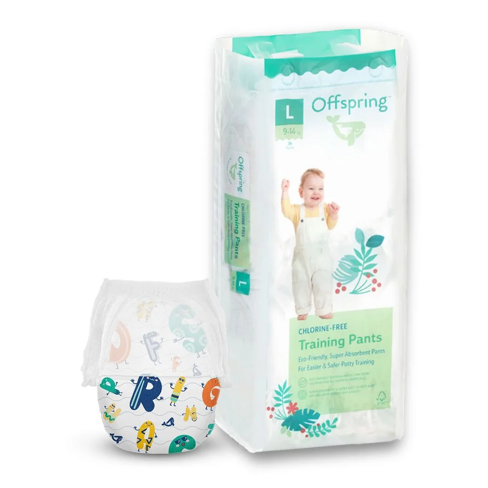 Підгузки-трусики Offspring ABC Dance, розмір L, 9-14 кг, 36 шт.