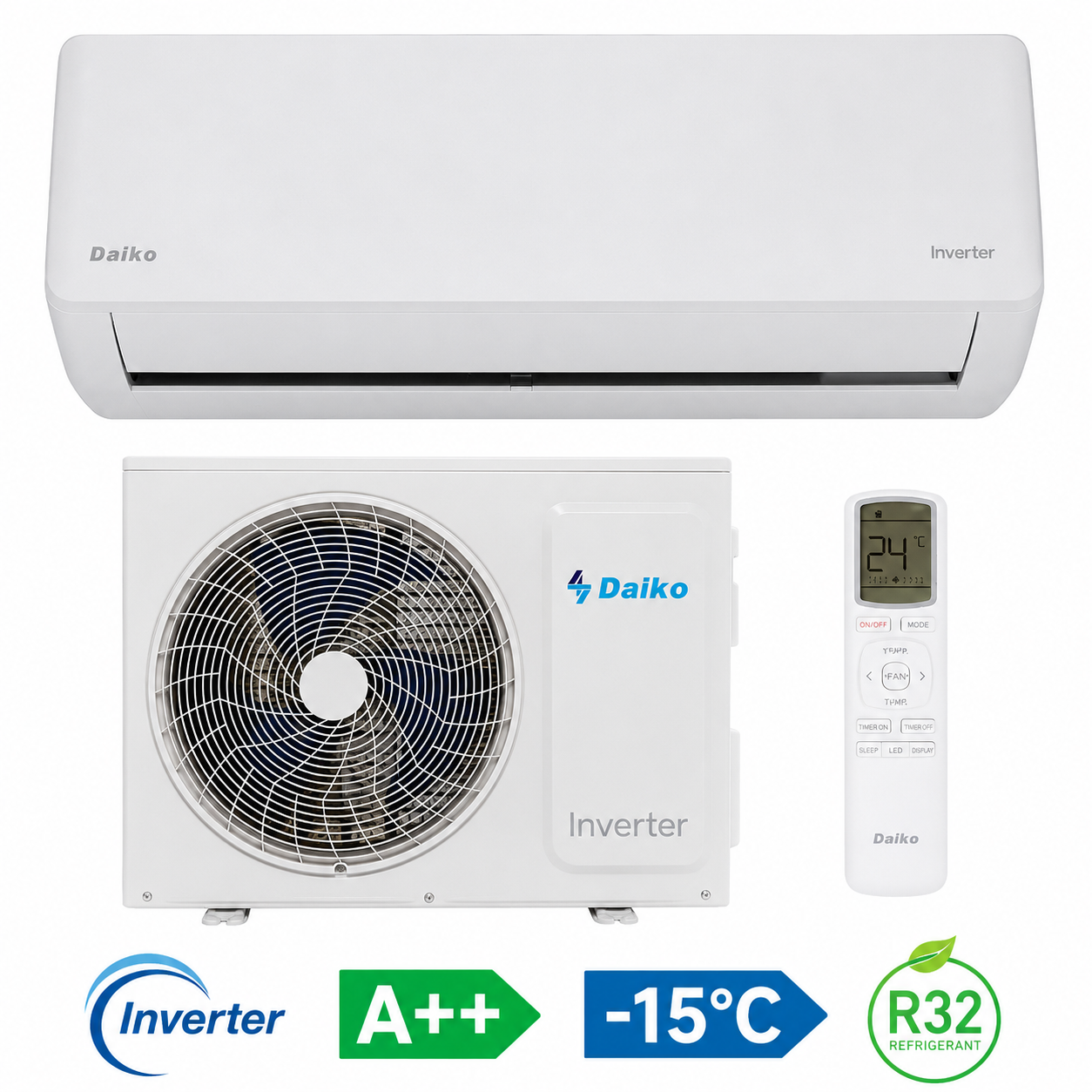 Daiko Novator Inverter 24 (до 70 м²)