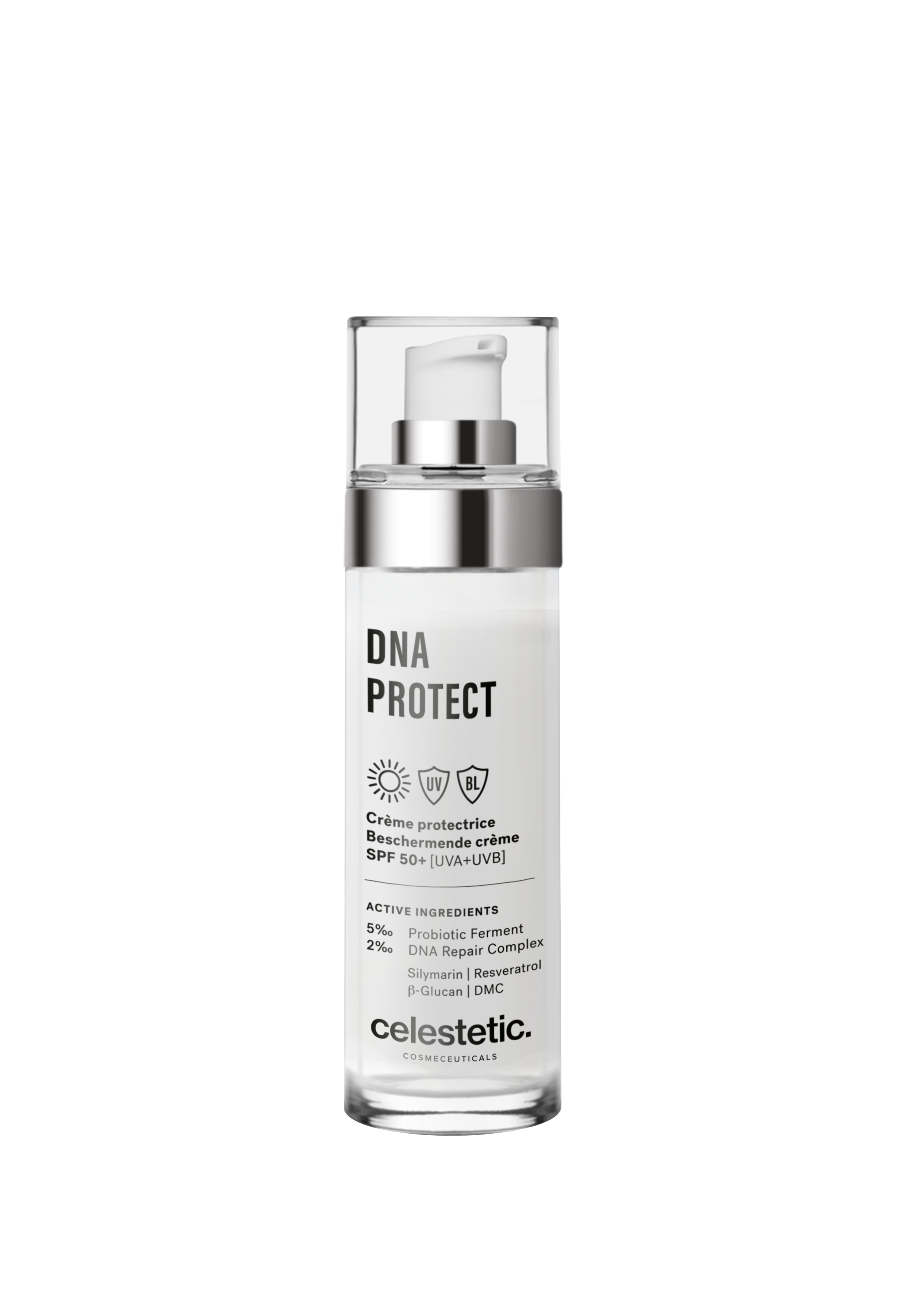 Сонцезахисний крем для відновлення та захисту шкіри DNA PROTECT