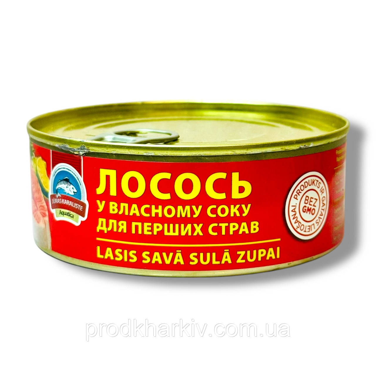 Лосось в собственном соку 240грамм Aquatica