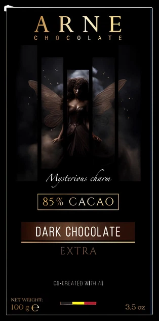 Шоколад Arne Extra чорний 85% 100 г