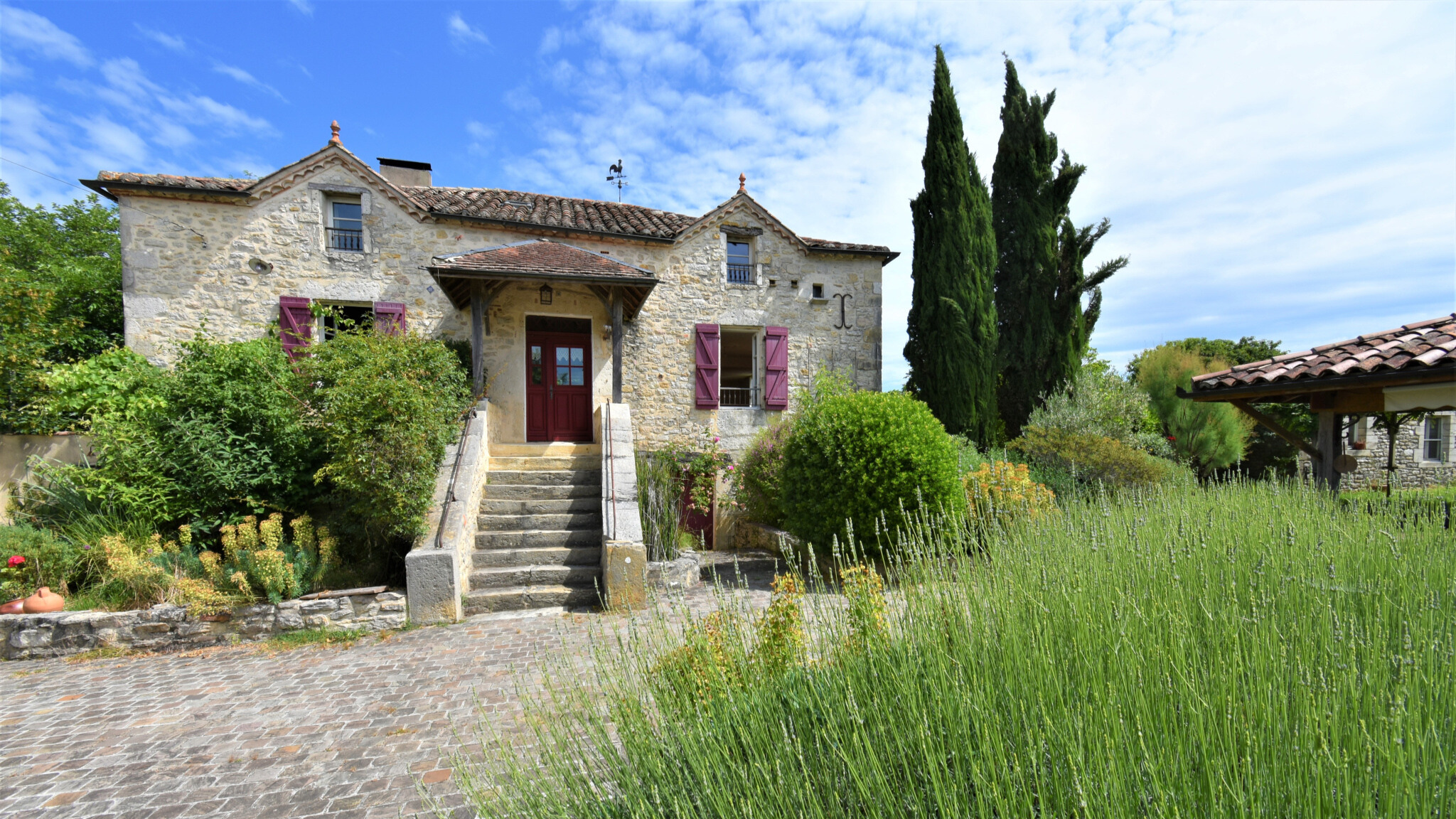 Propriété de charme avec piscine et maison d'amis