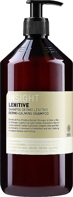 Шампунь для волосся дермо-заспокійливий Insight Dermo-Lenitive Shampoo 900 мл