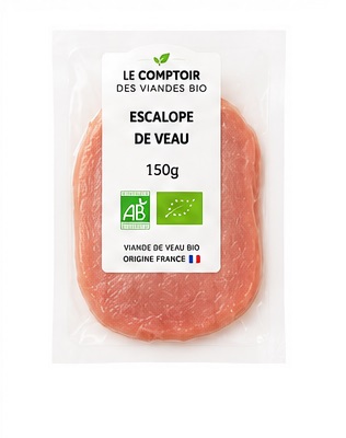 ESCALOPE DE VEAU BIO SOUS VIDE (1x150g)