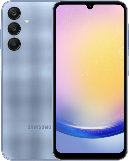 Samsung A256B Galaxy A25 5G 6/128Gb Blue+захисне скло у подарунок