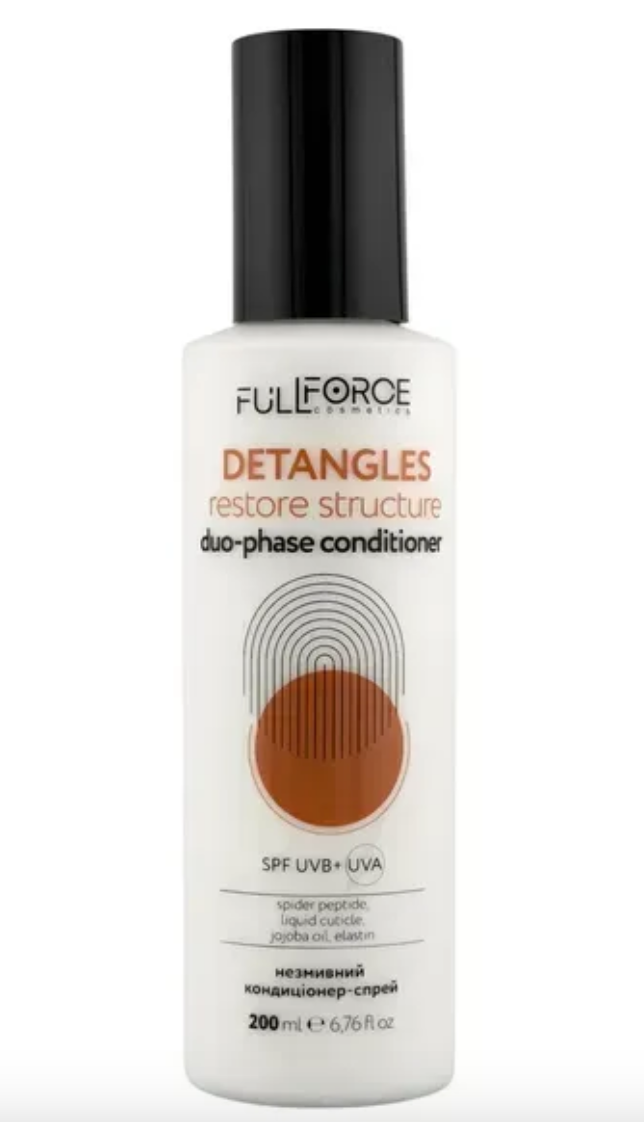 Двох-фазний спрей кондиціонер DETANGLES restore structure duo-phase conditioner, 200 ml