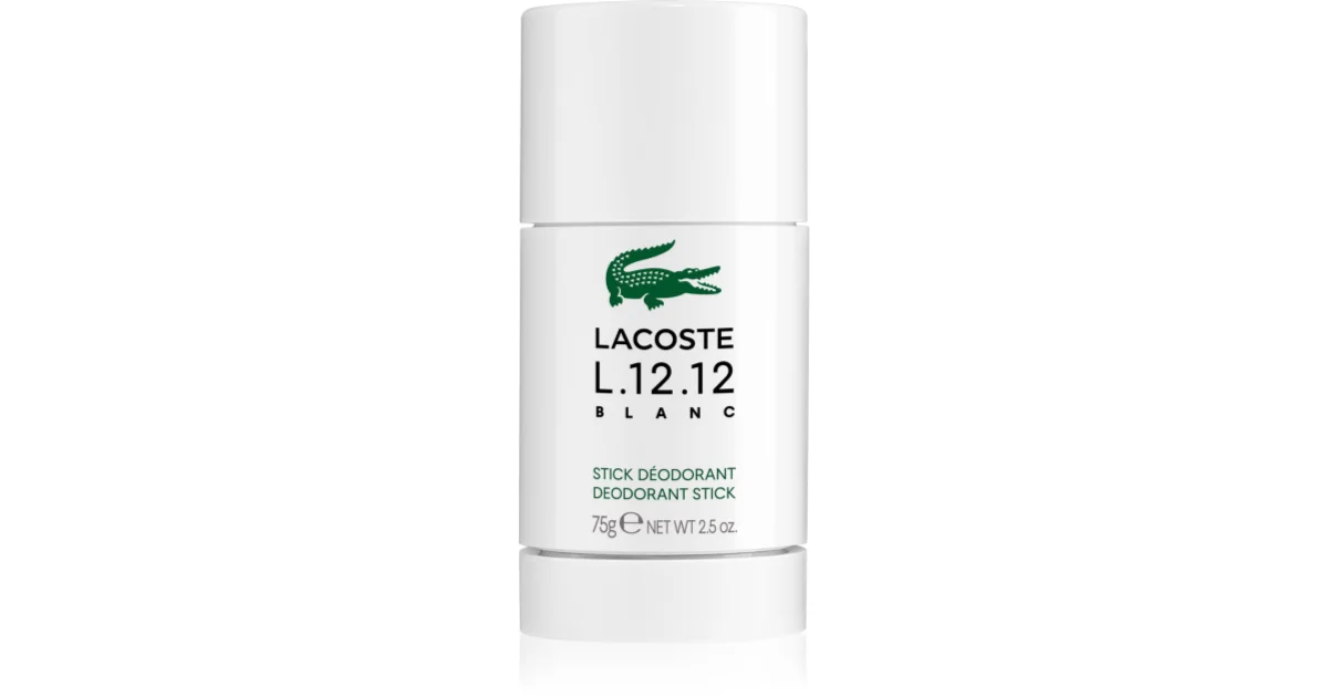 Дезодорант Lacoste L.12.12 Blanc Deodorant Stick 75 g